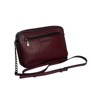 Michael Kors Wine Pebbled Leather Woman’s Crossbody Bag